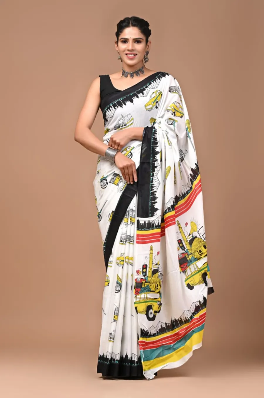 Perfect For Daily Wear New Cotton Mulmul Sarees